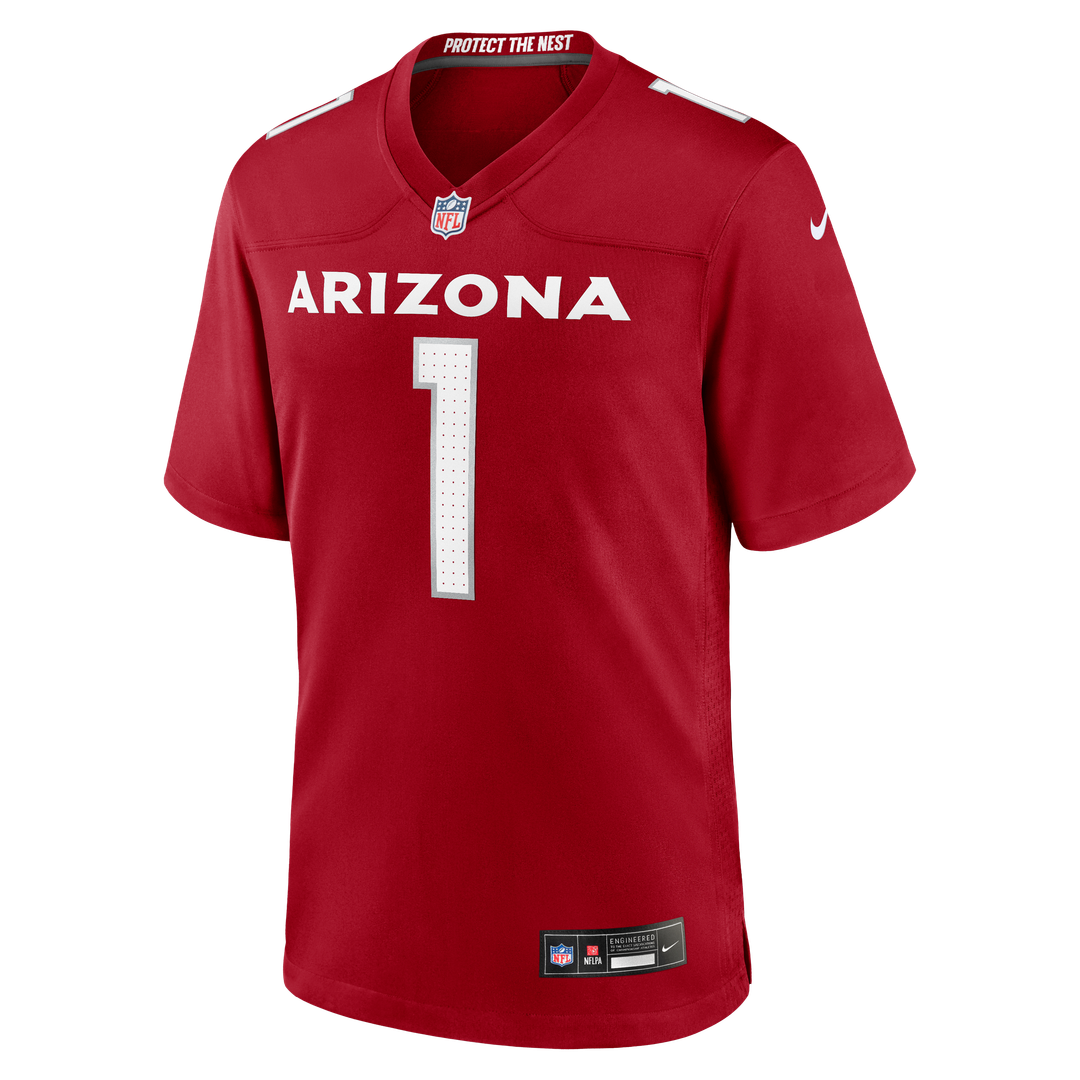 Number 1 Dad Arizona Cardinals Nike Game Jersey - Cardinal