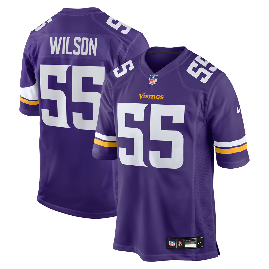 Eric Wilson Minnesota Vikings Nike Team Game Jersey -  Purple