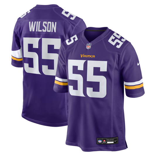 Eric Wilson Minnesota Vikings Nike Team Game Jersey -  Purple