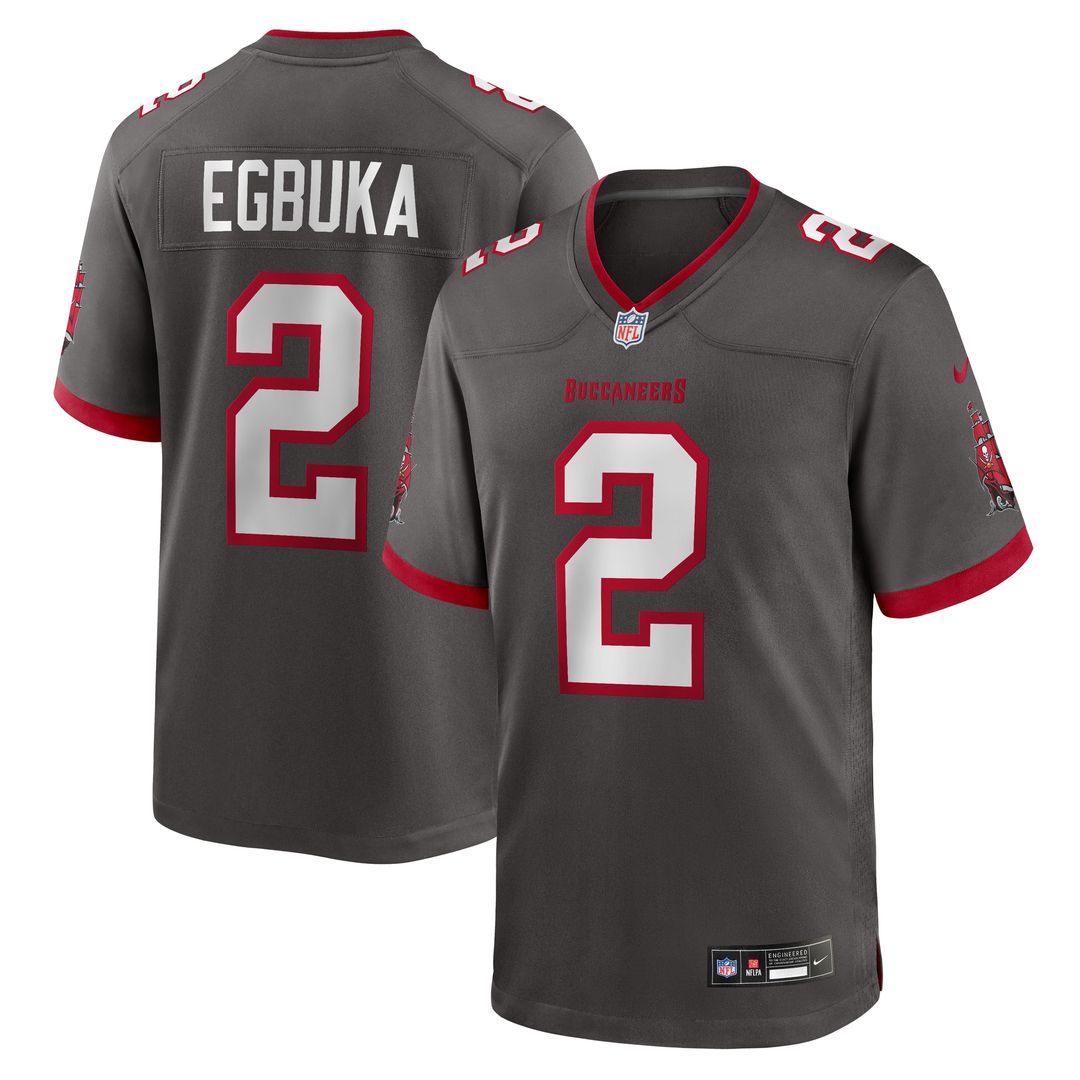 Emeka Egbuka  Tampa Bay Buccaneers Nike  Game Jersey -  White