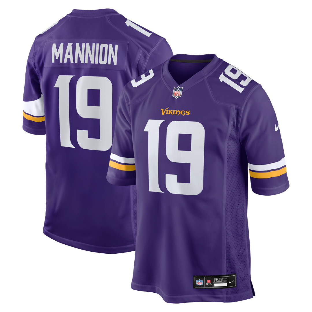 Sean Mannion Minnesota Vikings Nike  Game Jersey -  Purple