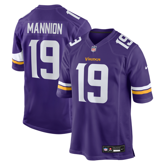 Sean Mannion Minnesota Vikings Nike  Game Jersey -  Purple