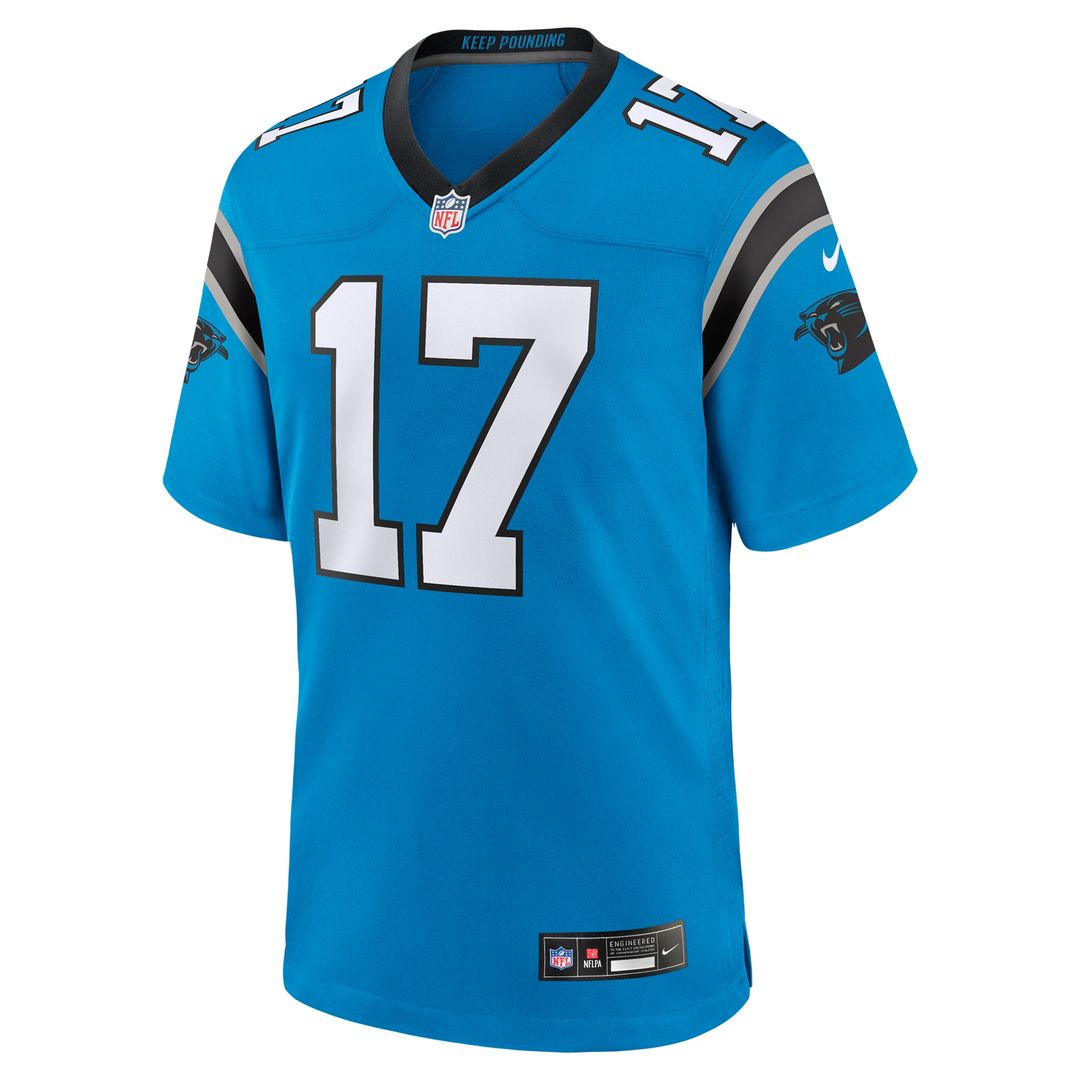 Xavier Legette Carolina Panthers Nike Game Jersey -  White