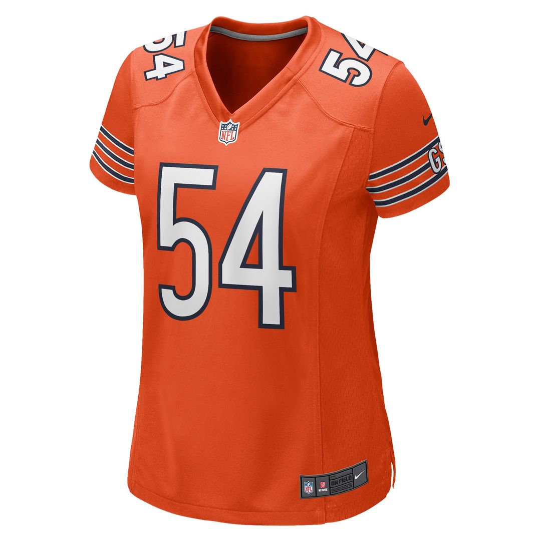 Brian Urlacher Chicago Bears Nike Women's Game Retired Player Jersey - Navy