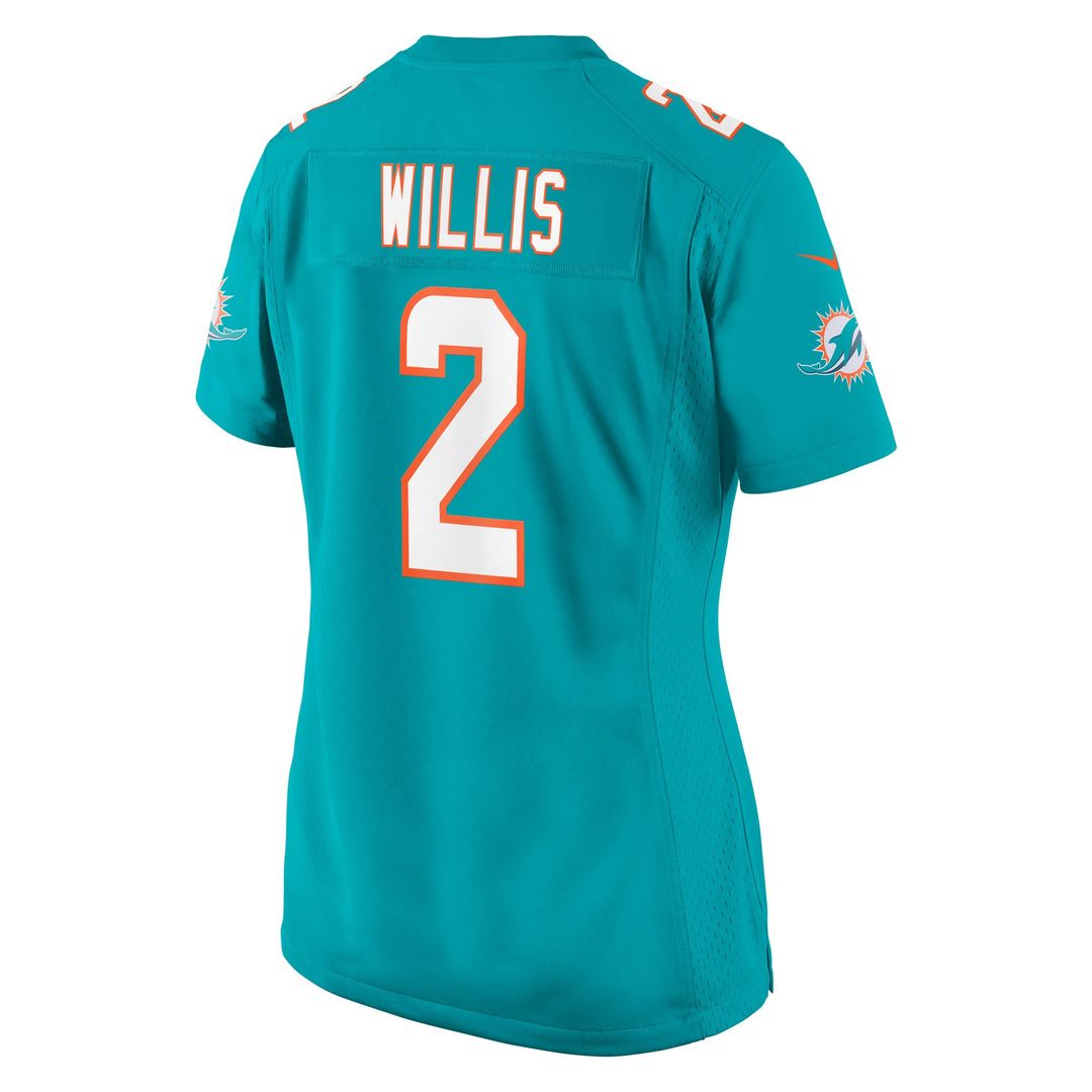 Malik Willis Miami Dolphins Nike Women's Game Jersey - Aqua