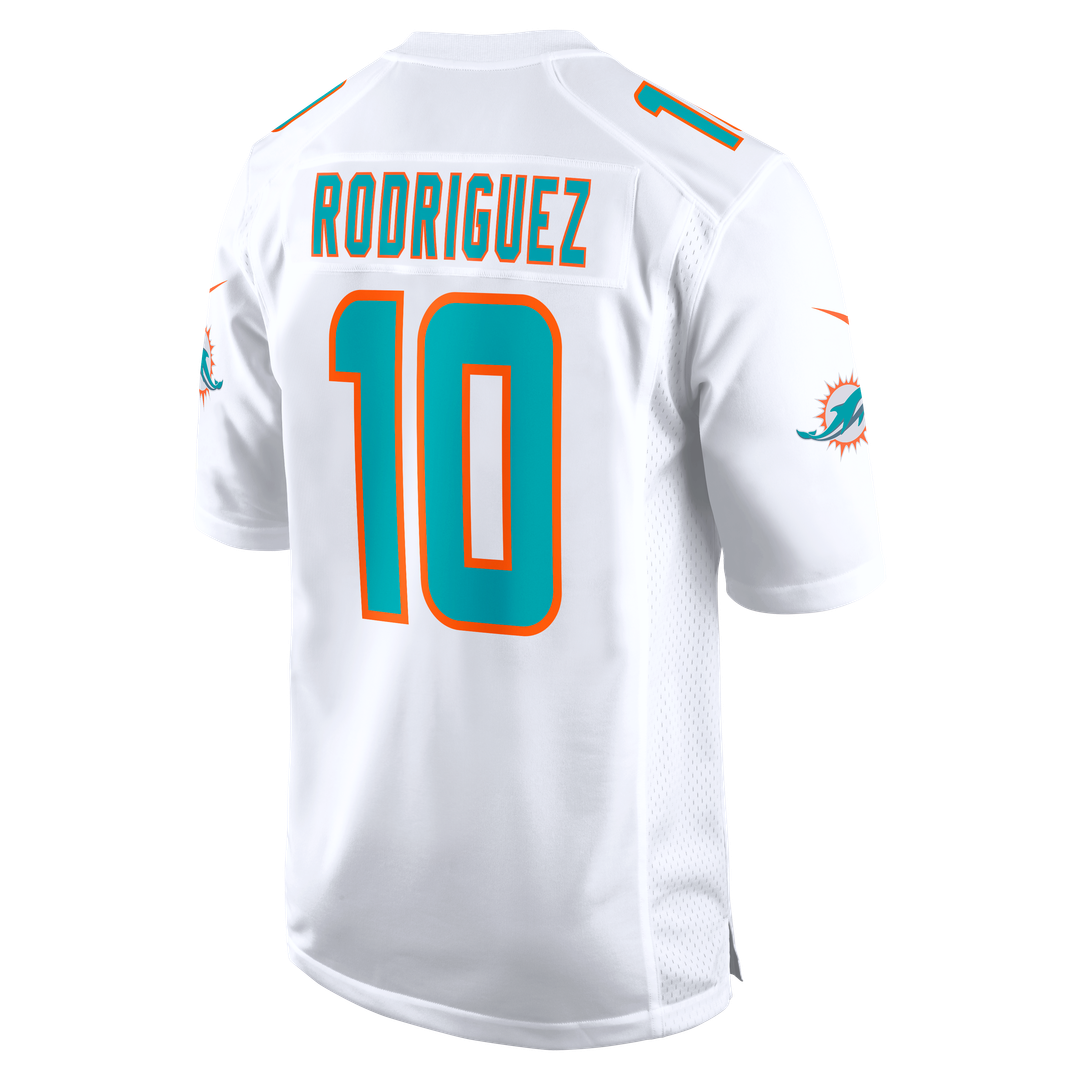 Jacob Rodriguez Miami Dolphins Nike Alternate Game Jersey - Aqua