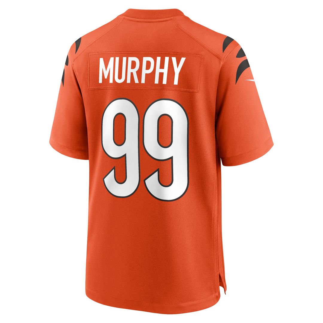 Myles Murphy Cincinnati Bengals Nike Team Game Jersey - White