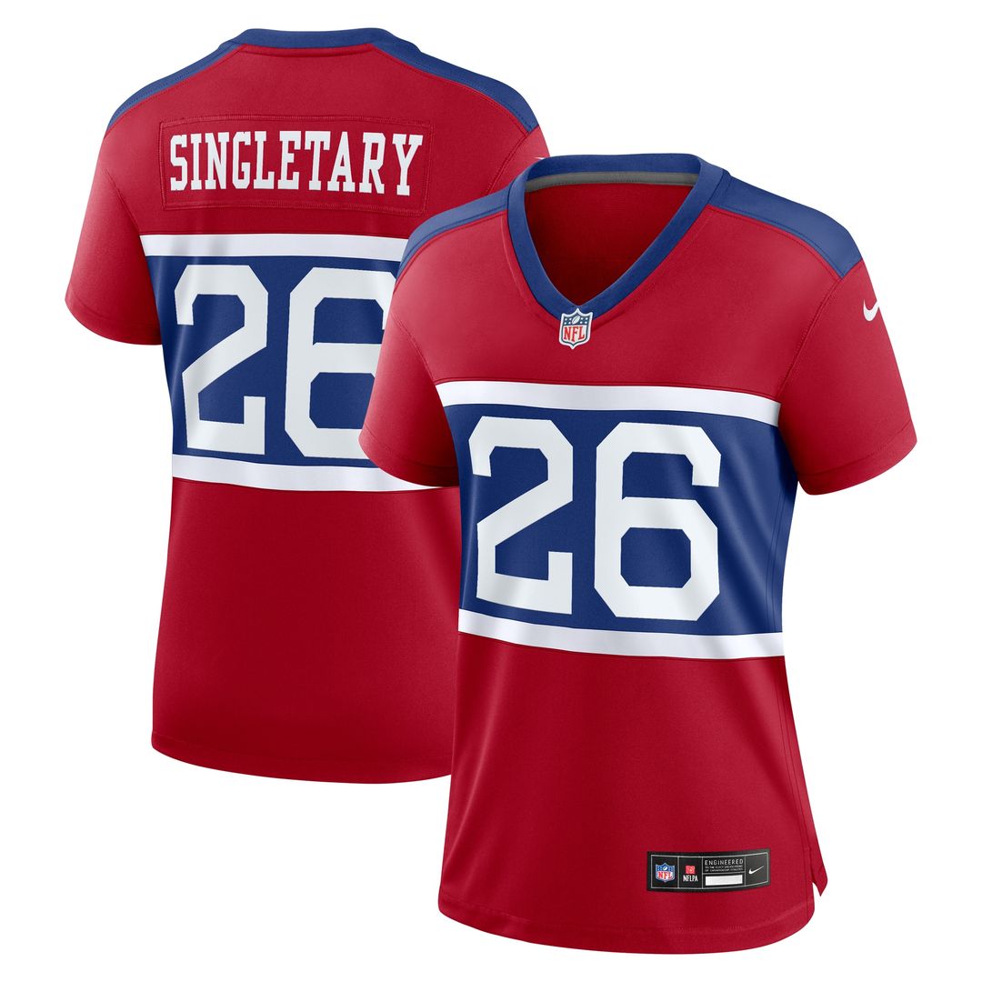 Devin Singletary New York Giants Nike Women's  Game Jersey -  Royal