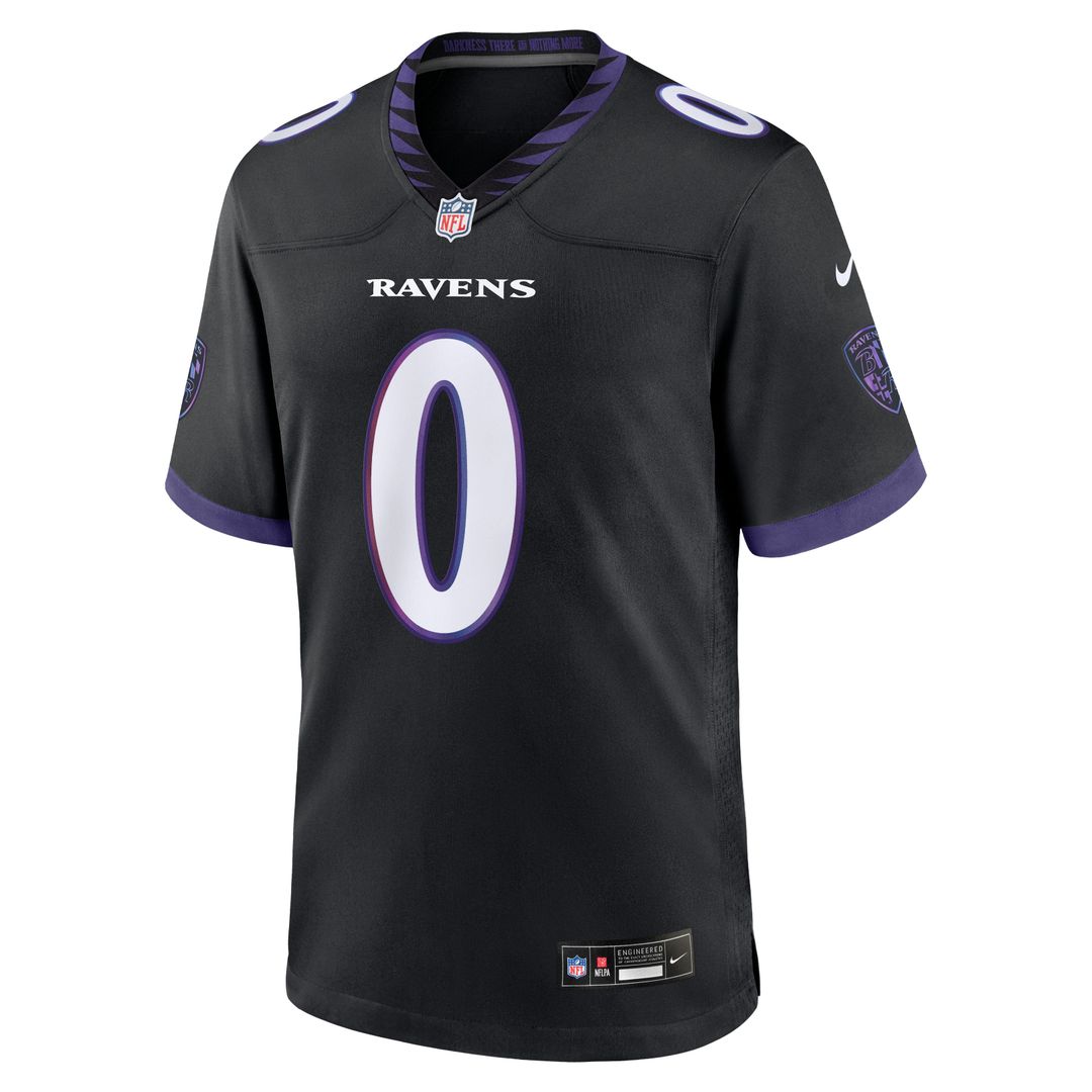 Roquan Smith Baltimore Ravens Nike Alternate Game Jersey - Purple