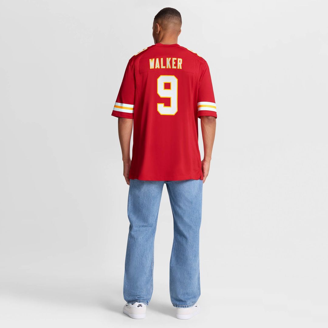Kenneth Walker III Kansas City Chiefs Nike Game Jersey - Red
