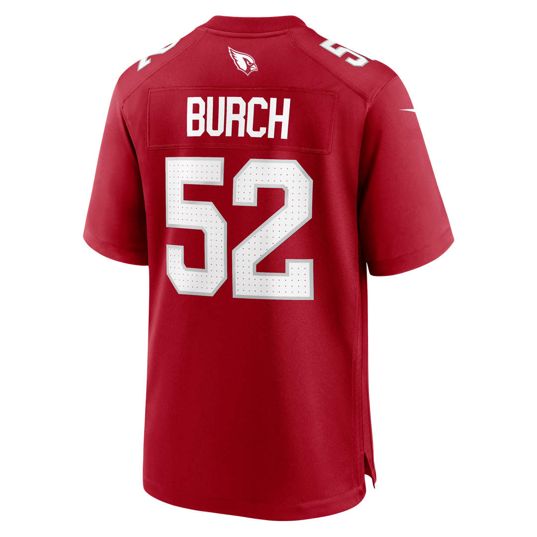 Jordan Burch Arizona Cardinals Nike Team Game Jersey -  Cardinal