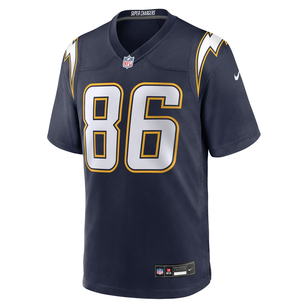 Oronde Gadsden Los Angeles Chargers Nike Alternate 2 Super Chargers Game Jersey -  Navy