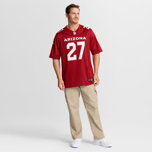 Divaad Wilson Arizona Cardinals Nike Team Game Jersey -  Cardinal