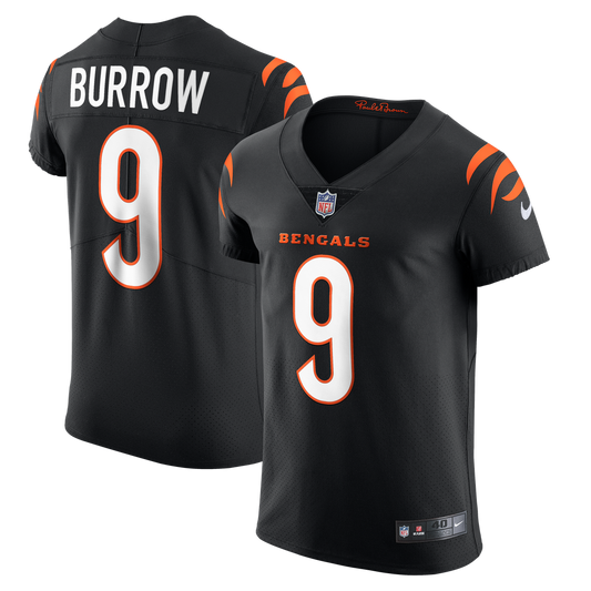 Joe Burrow Cincinnati Bengals Nike Vapor Elite Jersey - Black