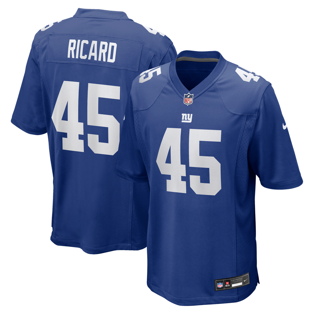 Patrick Ricard New York Giants Nike Team Game Jersey -  Royal