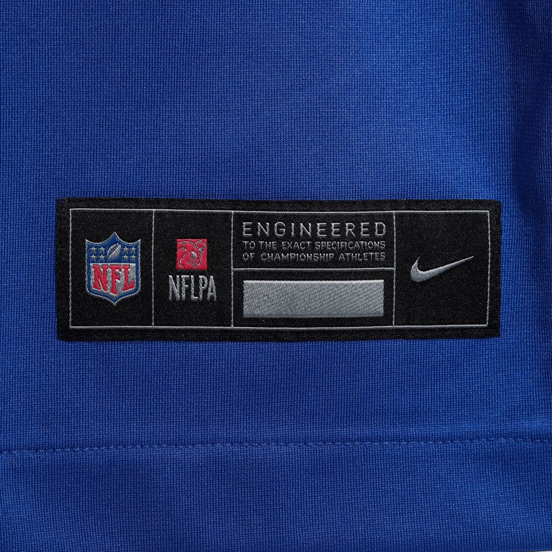 Malik Nabers New York Giants Nike Game Player Jersey - Royal