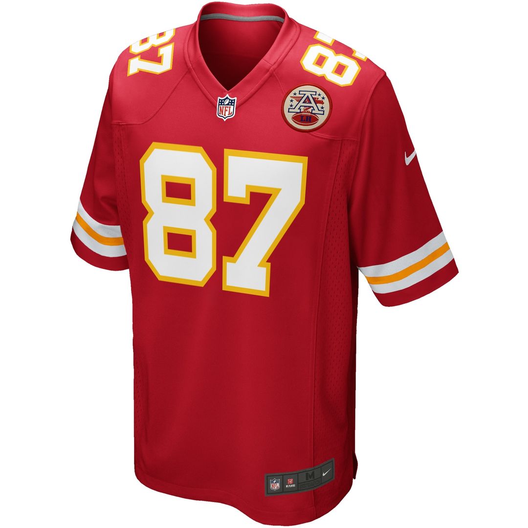 Travis Kelce Kansas City Chiefs Nike Youth Game Jersey - White