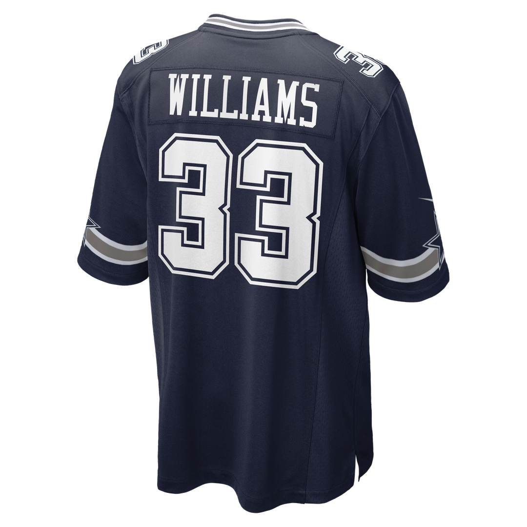 Javonte Williams Dallas Cowboys Nike Team Game Jersey - Navy