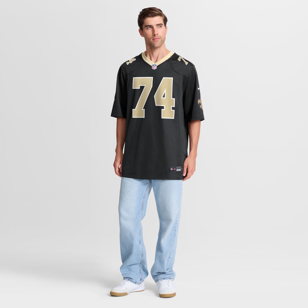 Xavier Truss New Orleans Saints Nike Team Game Jersey -  Black