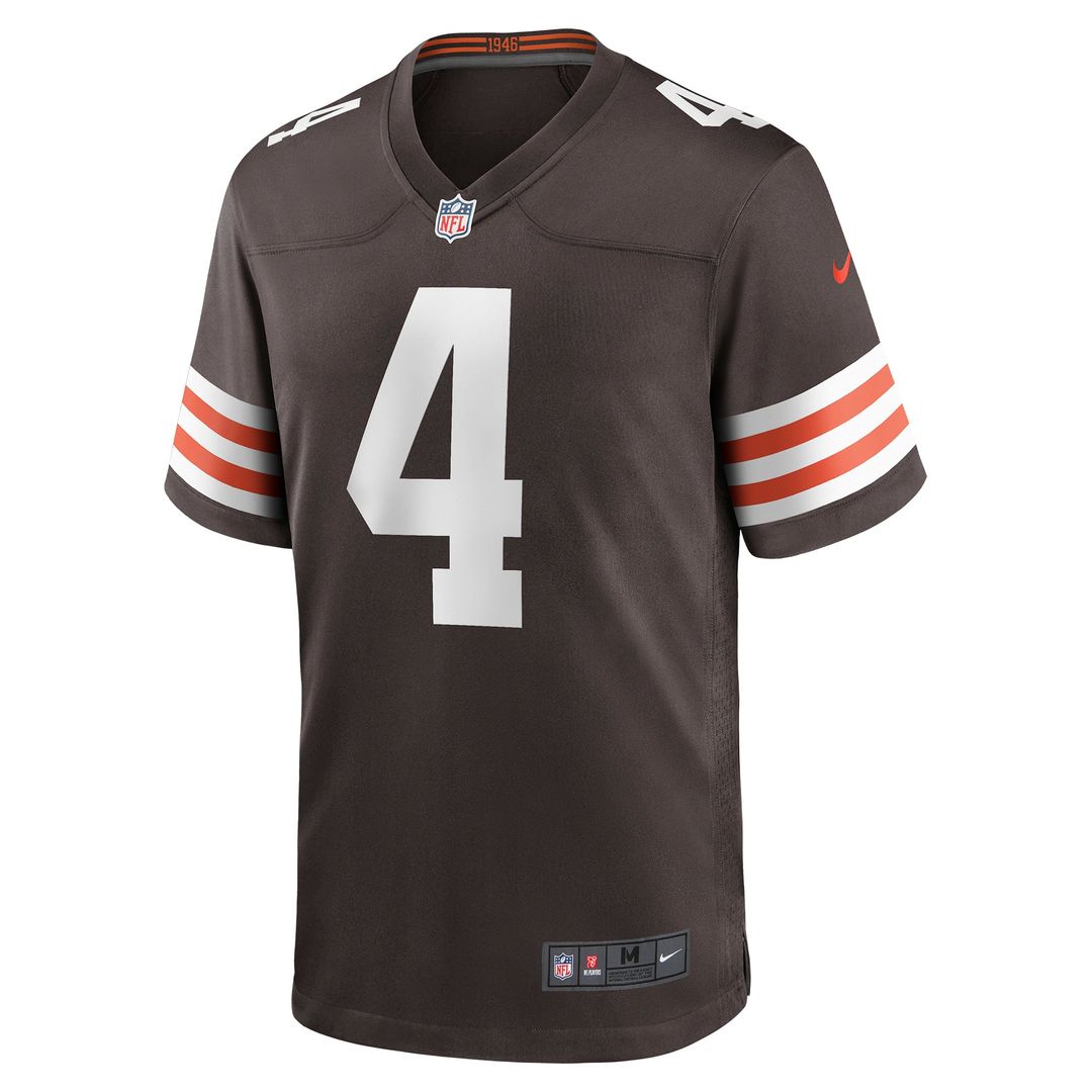 Deshaun Watson Cleveland Browns Nike Game Jersey - White