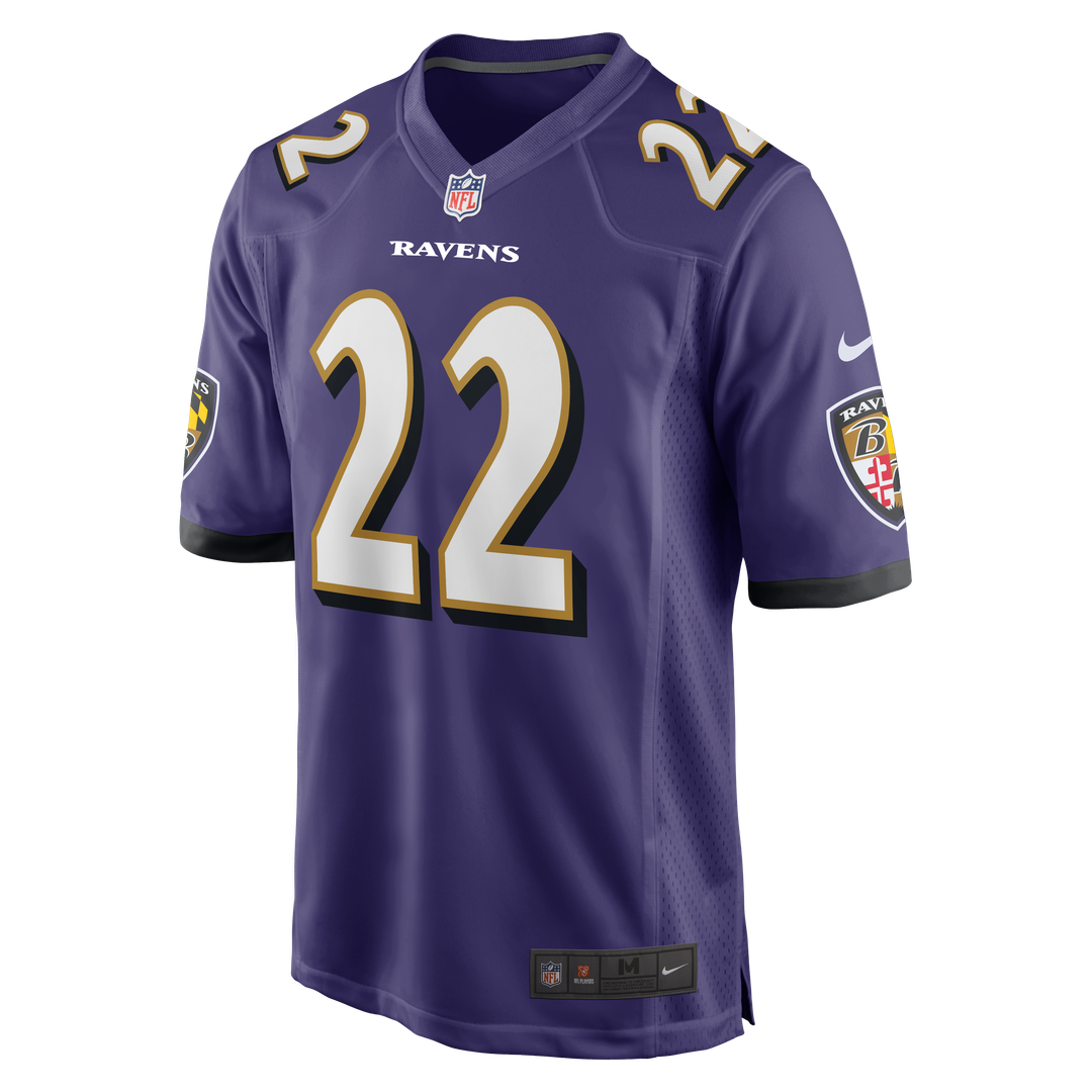 Derrick Henry Baltimore Ravens Nike Game Player Jersey - Purple