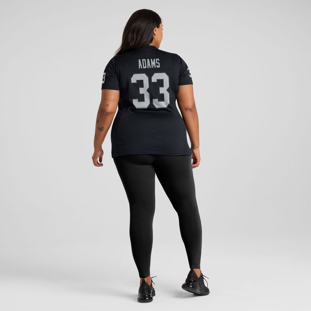 Jamal Adams Las Vegas Raiders Nike Women's Team Game Jersey -  Black