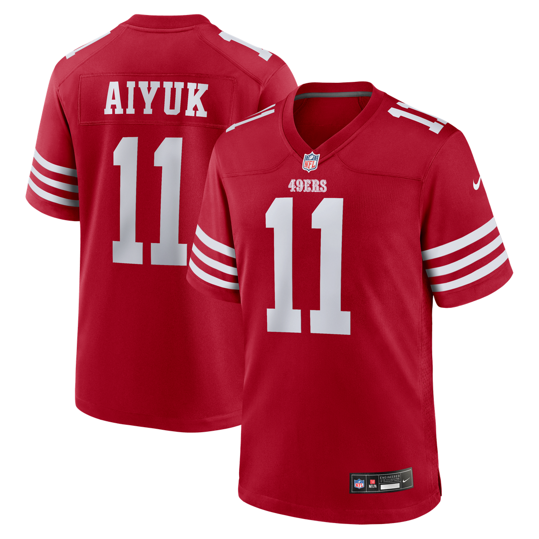 Brandon Aiyuk San Francisco 49ers Nike Player Game Jersey - White