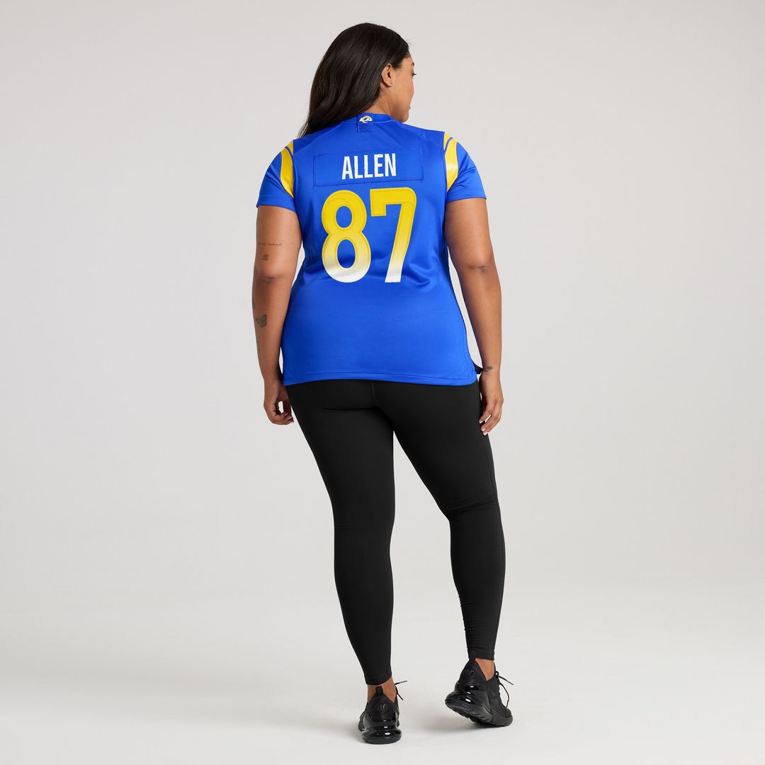 Davis Allen Los Angeles Rams Nike Women's Home Game Jersey - Royal