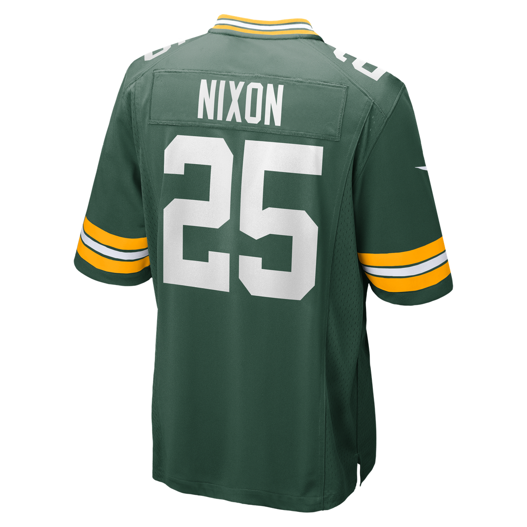 Keisean Nixon Green Bay Packers Nike Game Player Jersey - Green