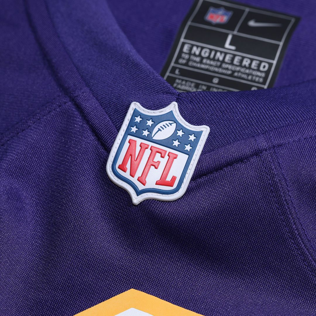 J.J. McCarthy Minnesota Vikings Nike 2nd Alternate  Player Game Jersey - Purple