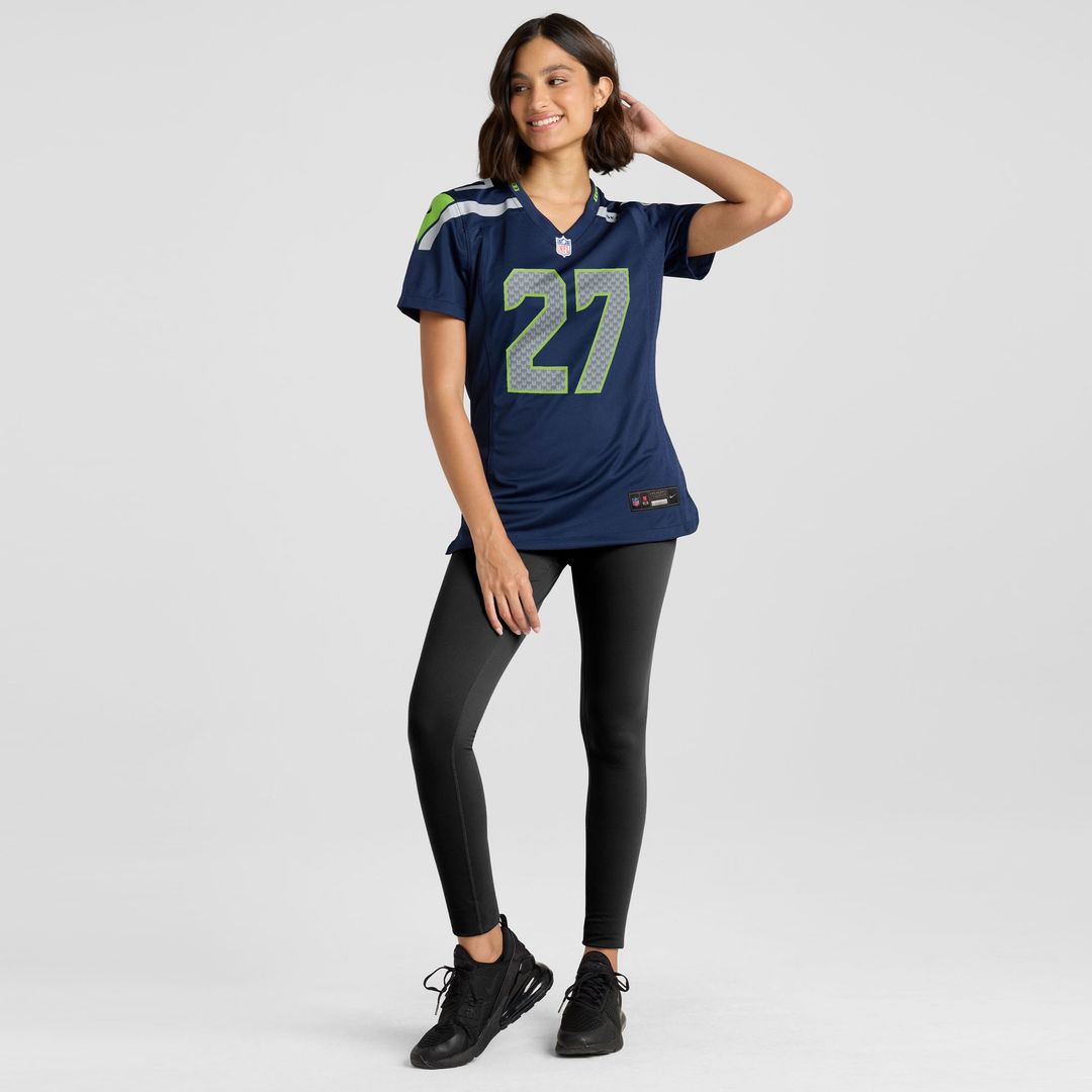 Riq Woolen Seattle Seahawks Nike Women's Team Game Jersey -  College Navy
