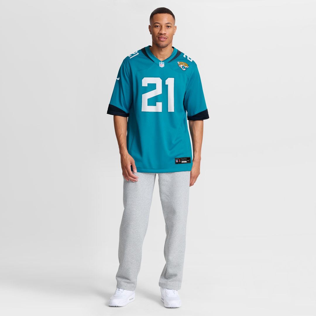 Christian Braswell Jacksonville Jaguars Nike Team Game Jersey -  Teal