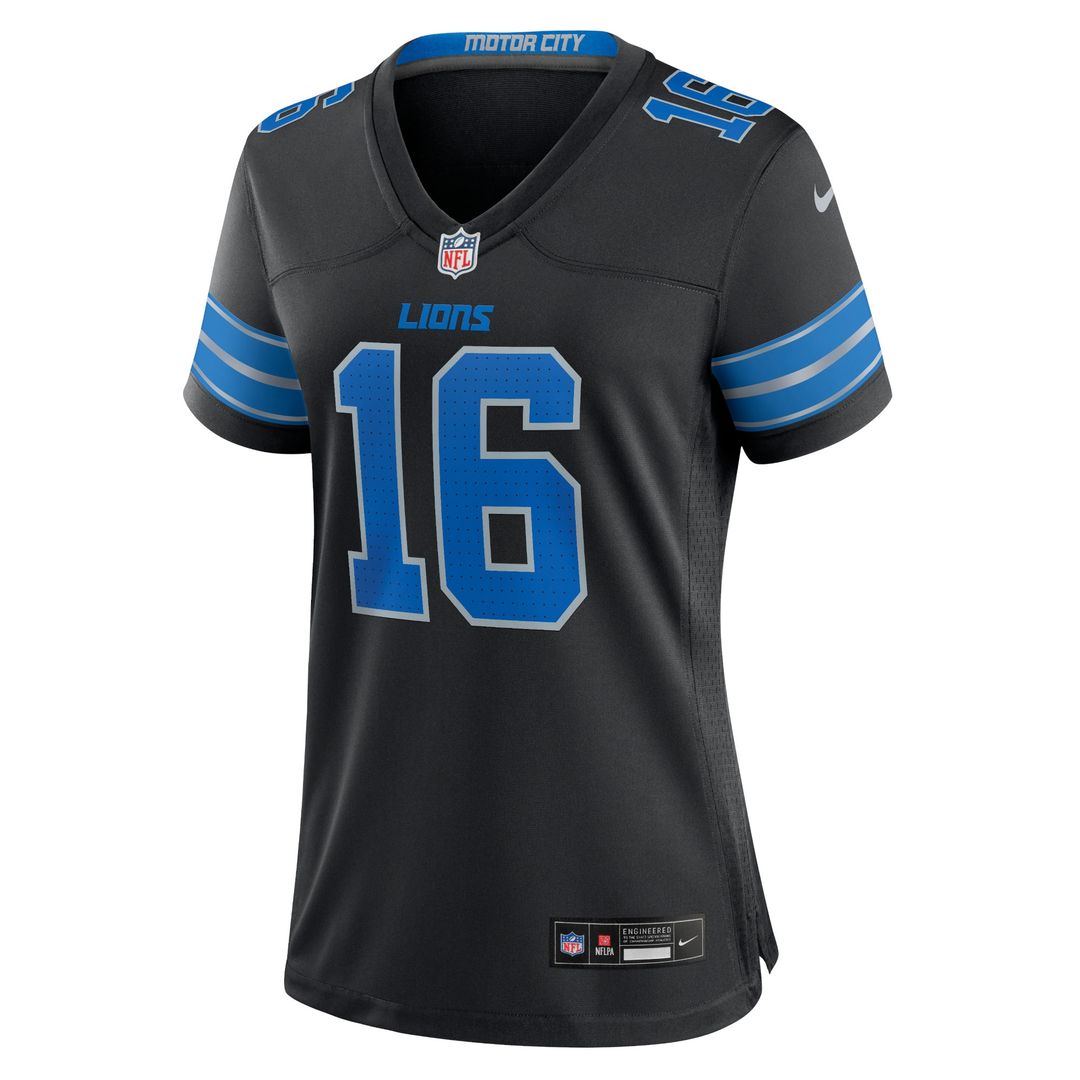 Jared Goff Detroit Lions Nike Women's Game Jersey - Blue