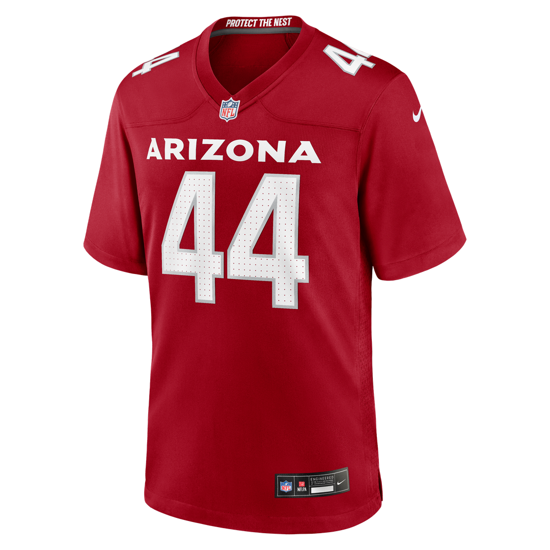 Owen Pappoe Arizona Cardinals Nike Team Game Jersey -  Cardinal