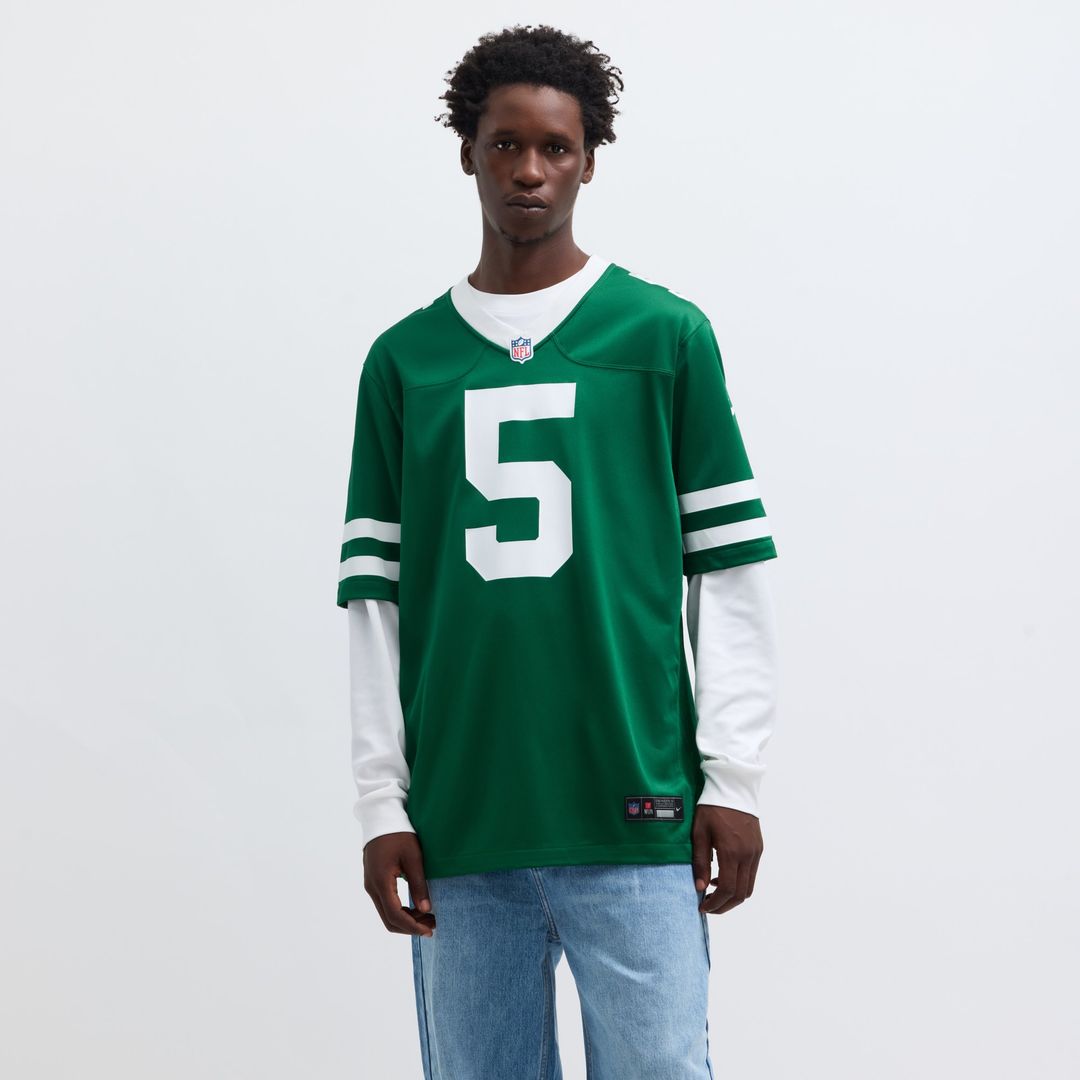 Garrett Wilson New York Jets Nike Game Jersey - Legacy White