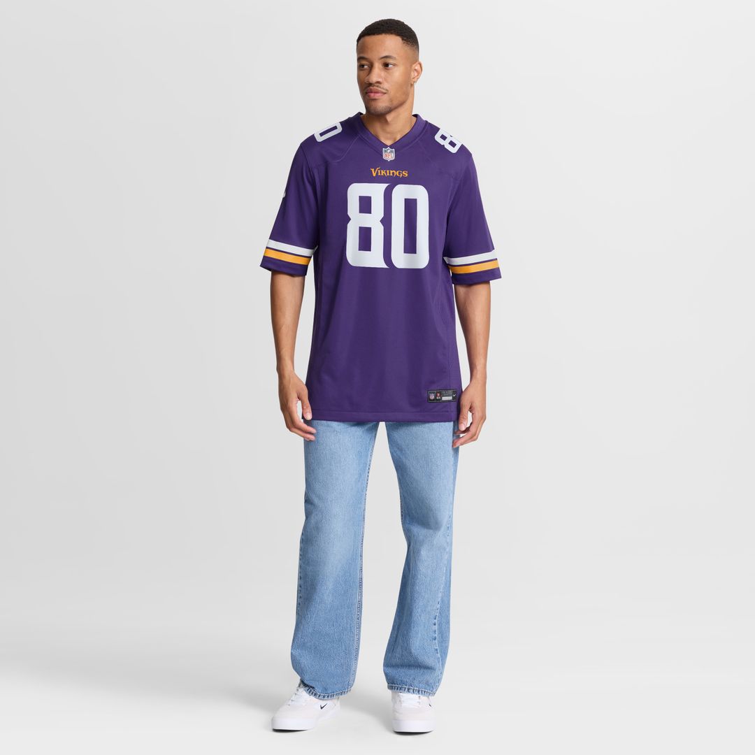 Cris Carter Minnesota Vikings Nike Game Retired Player Jersey - Purple