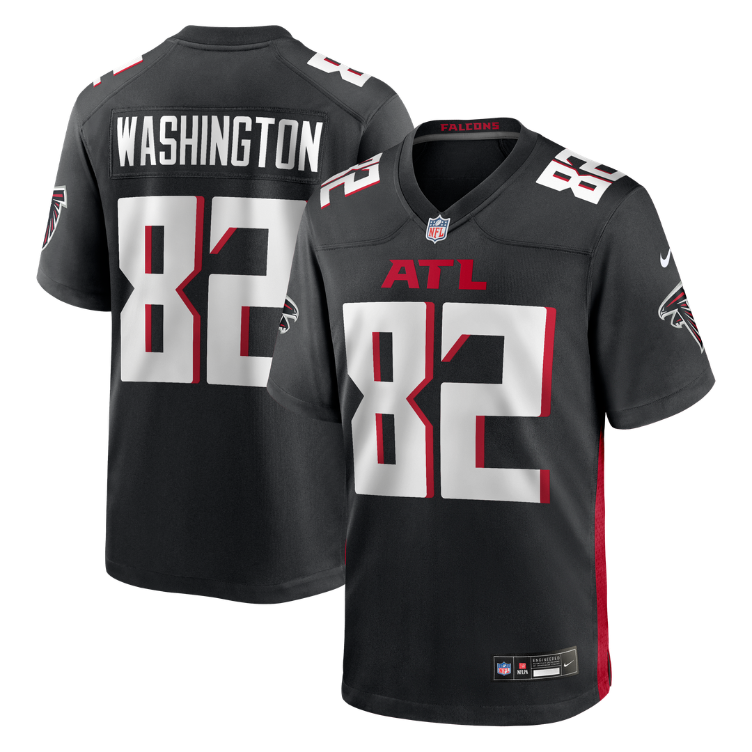 Casey Washington Atlanta Falcons Nike Team Game Jersey -  Black