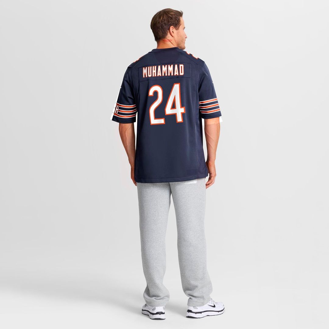 Malik Muhammad Chicago Bears Nike Team Game Jersey - Navy