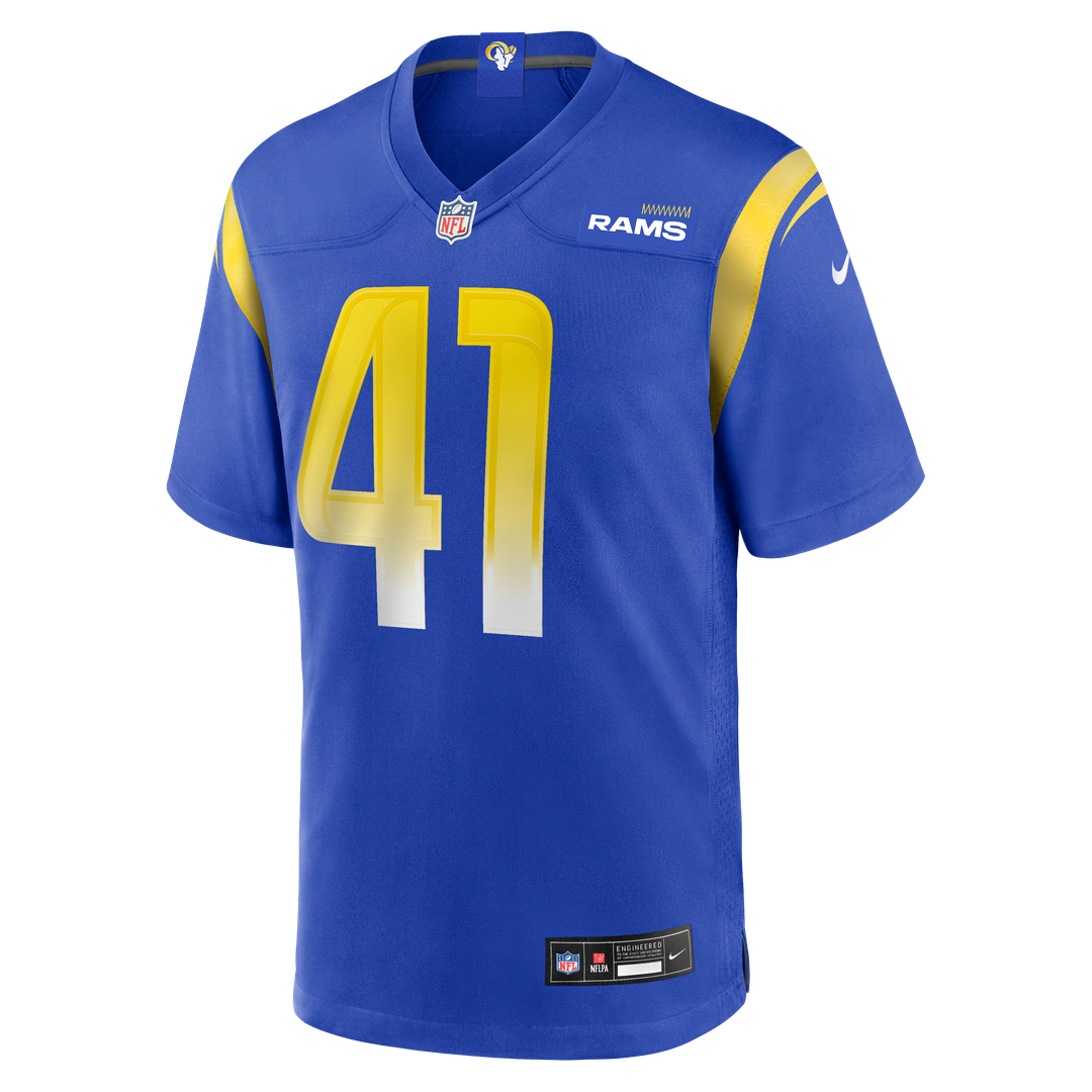 Cameron McCutcheon Los Angeles Rams Nike  Game Jersey - Royal