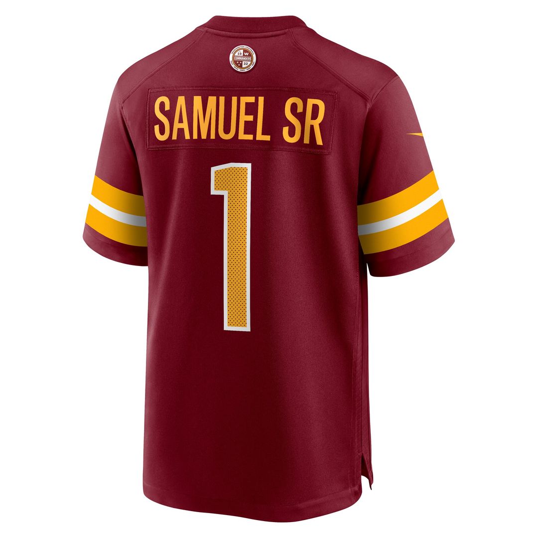 Deebo Samuel Sr Washington Commanders Nike Game Player Jersey - Burgundy