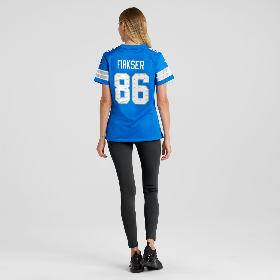 Anthony Firkser Detroit Lions Nike Women's Team Game Jersey -  Blue