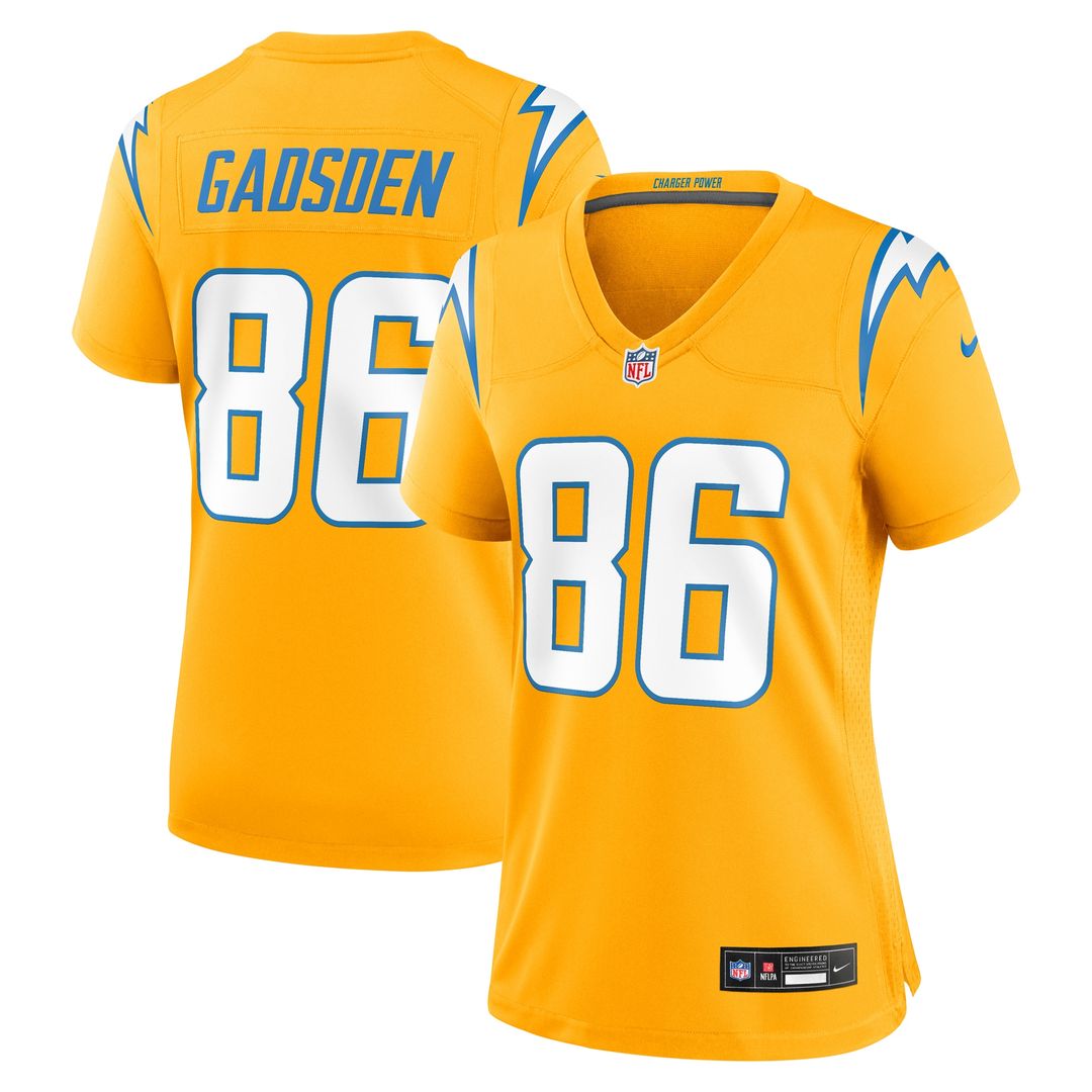 Oronde Gadsden Los Angeles Chargers Nike Women's Team Game Jersey -  Powder Blue