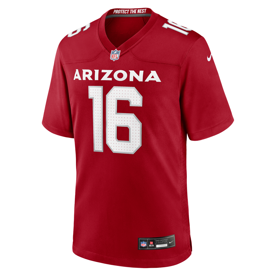 Max Melton Arizona Cardinals Nike Team Game Jersey -  Cardinal
