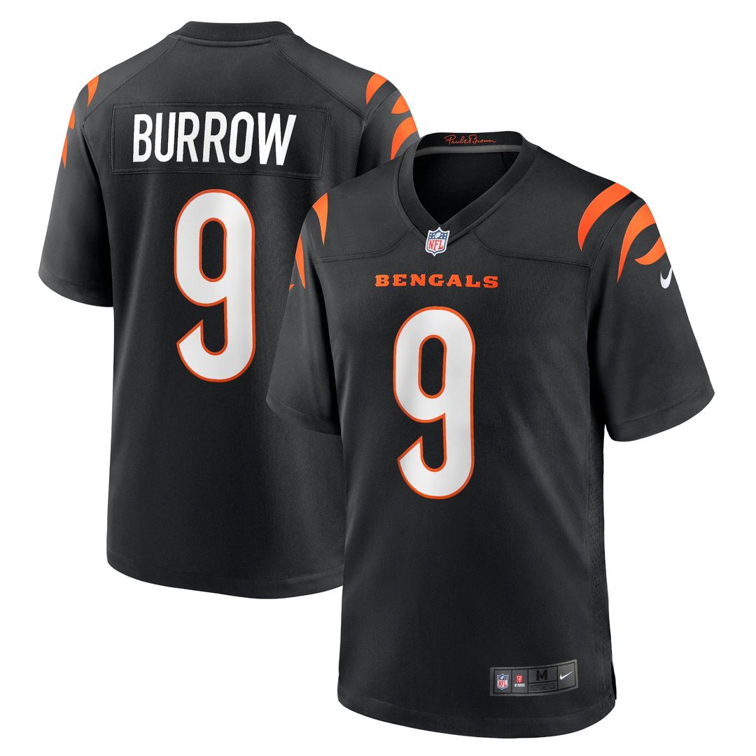 Joe Burrow Cincinnati Bengals Nike Alternate Game Jersey - Orange