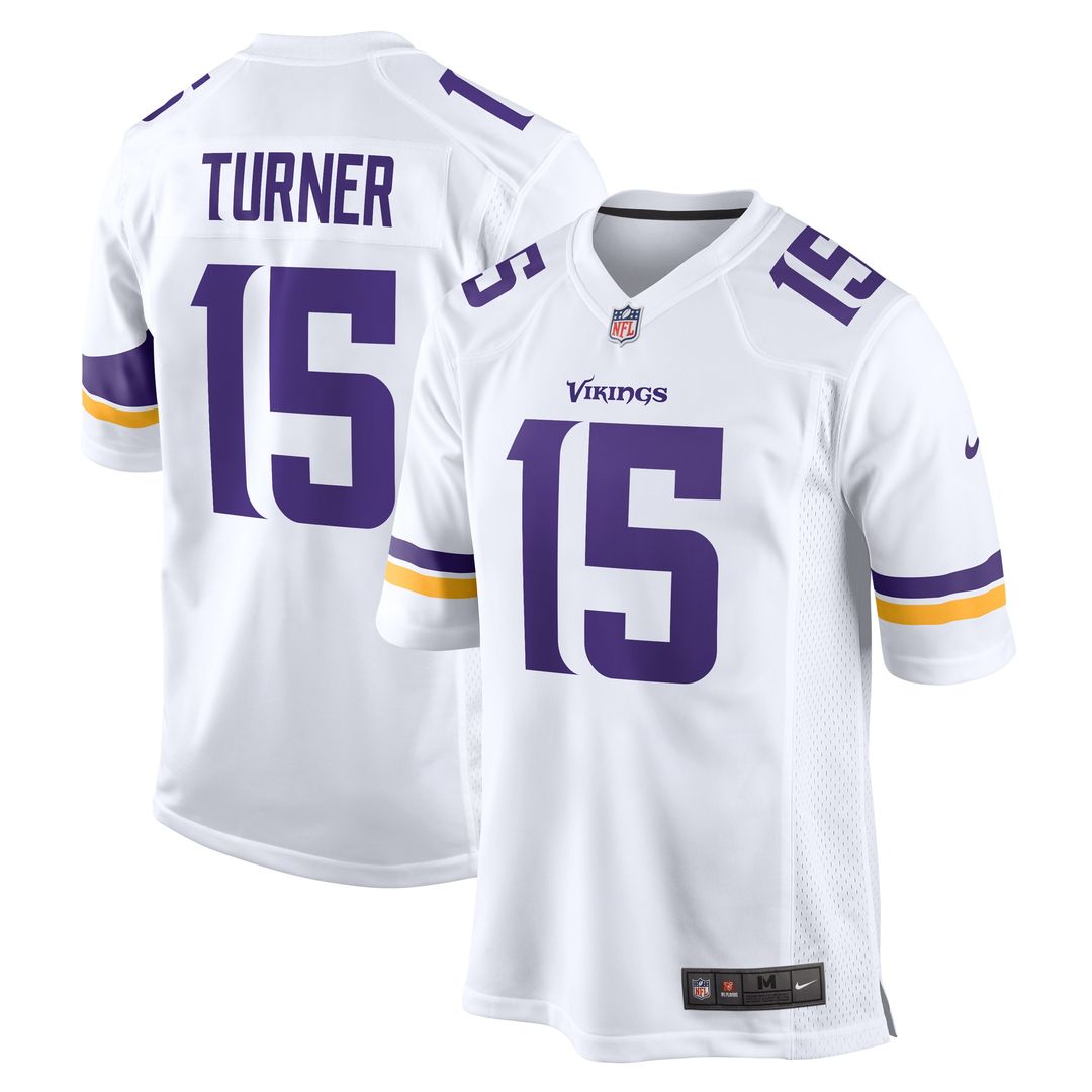 Dallas Turner Minnesota Vikings Nike Alternate Game Jersey - Purple