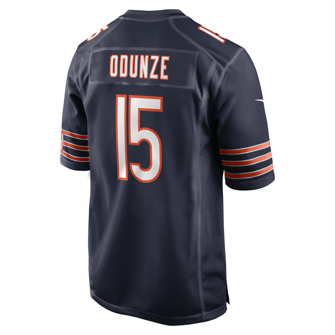 Rome Odunze Chicago Bears Nike  Player Game Jersey - Navy