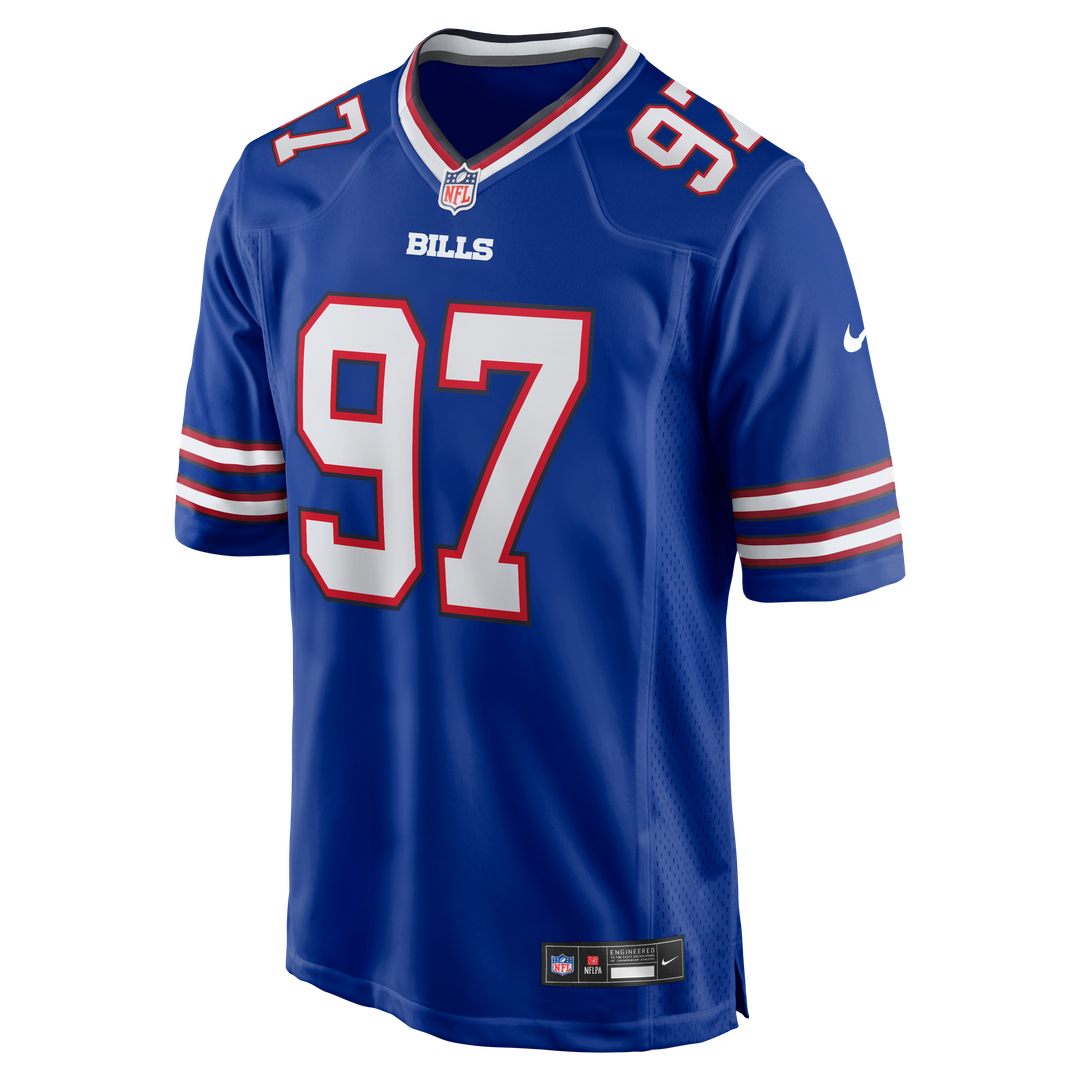 Zion Logue Buffalo Bills Nike Team Game Jersey -  Royal
