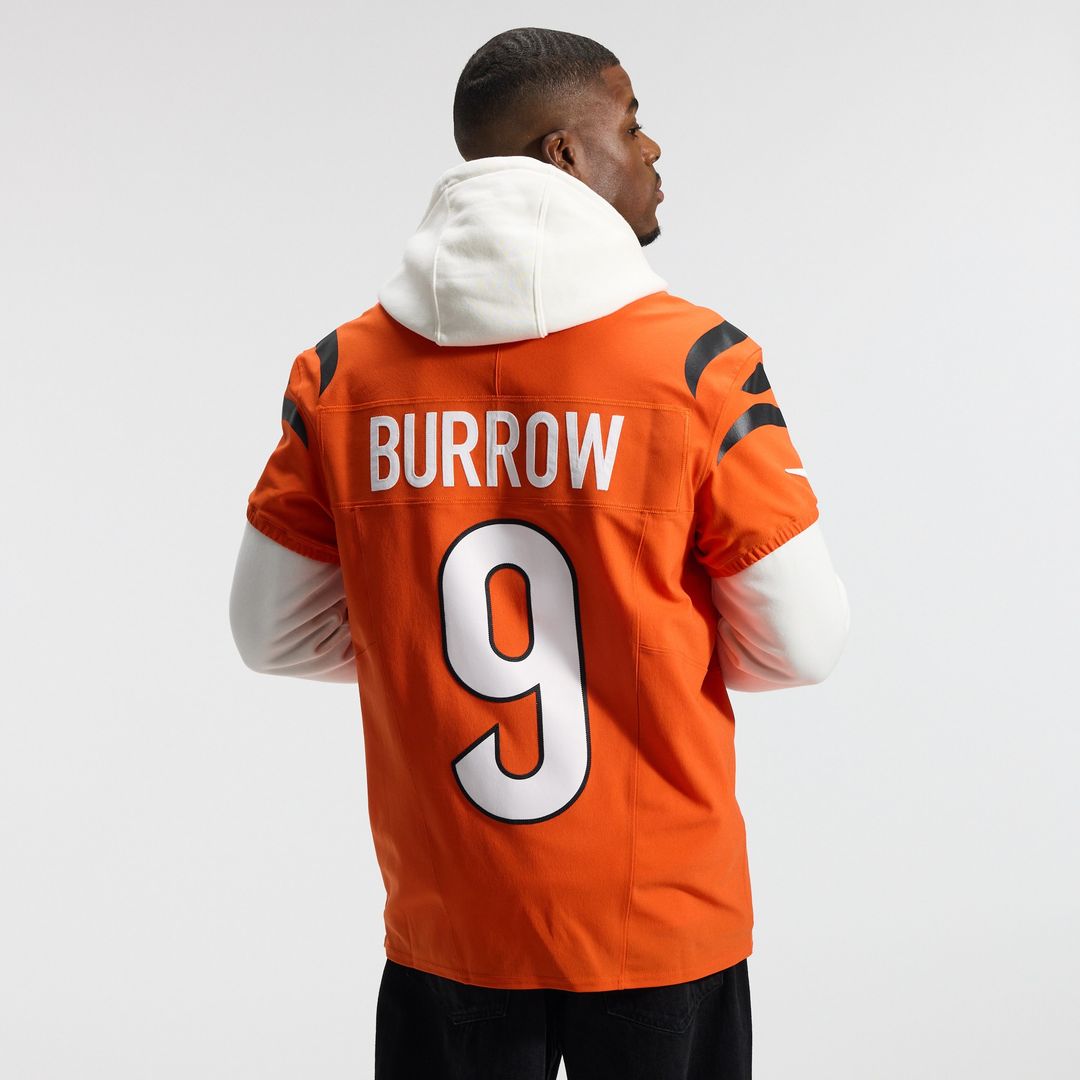 Joe Burrow Cincinnati Bengals Nike  Vapor F.U.S.E. Elite Jersey - Orange
