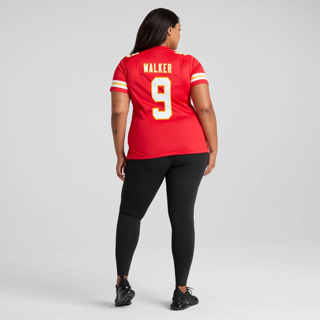 Kenneth Walker III Kansas City Chiefs Nike Women's Game Jersey - Red