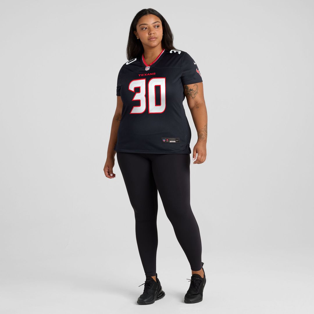 Brandon Codrington Houston Texans Nike Women's Team Game Jersey -  Navy